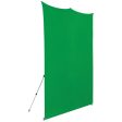 Westcott X-Drop Pro Water-Resistant Backdrop Kit | Chroma-Key Green, 8 x 8  Discount