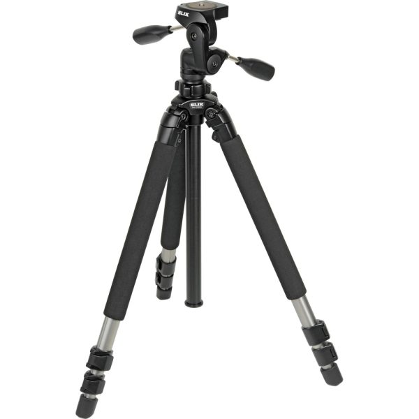 Slik Pro 700 DX Tripod with 700DX 3-Way, Pan-and-Tilt Head | Titanium Fashion