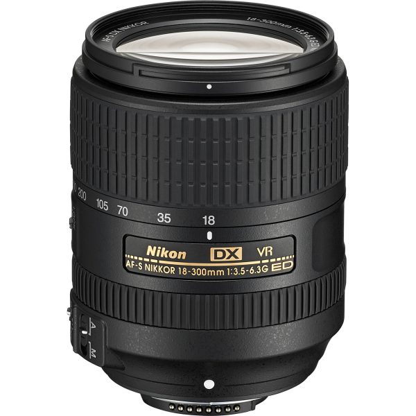 Nikon AF-S DX NIKKOR 18-300mm f 3.5-6.3G ED VR Lens Hot on Sale