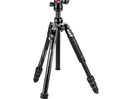 Manfrotto Befree Advanced Travel Aluminum Tripod with 494 Ball Head | Twist Locks, Black Online now