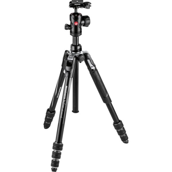 Manfrotto Befree Advanced Travel Aluminum Tripod with 494 Ball Head | Twist Locks, Black Online now