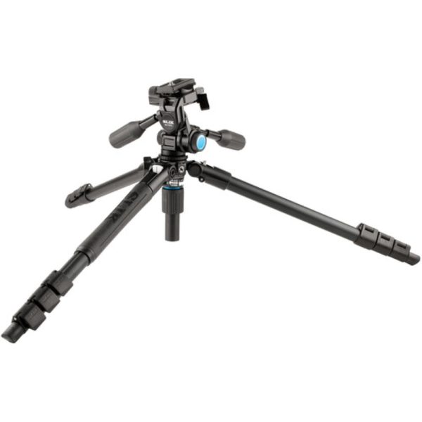 Slik Pro AL-324-3WFC Aluminum 4-Section Tripod with Arca-Type 3-Way Pan-Tilt Head on Sale