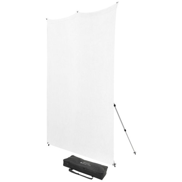 Westcott X-Drop Pro Water-Resistant Backdrop Kit | High-Key White, 8 x 8  Online now