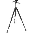 Slik Pro 400 DX Tripod with SH-705E 3-Way, Pan-and-Tilt Head Online Sale