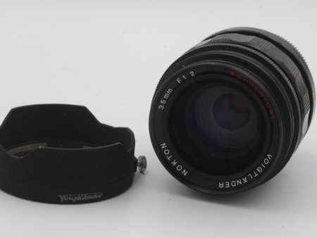 Used Voigtlander M 35mm f1,2 Nokton Used Very Good Hot on Sale