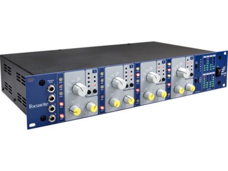 Focusrite ISA428 MkII Rackmount 4-Channel Microphone Preamp For Sale