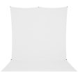 Westcott X-Drop Pro Water-Resistant Backdrop Sweep Kit | High-Key White, 8 x 13  For Discount