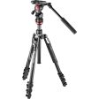 Manfrotto Befree Live Aluminum Lever-Lock Tripod Kit with Case Fashion