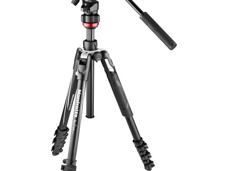 Manfrotto Befree Live Aluminum Lever-Lock Tripod Kit with Case Fashion