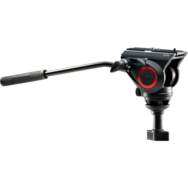 Manfrotto MVH500A Fluid Drag Video Head with MVT502AM Tripod and Carry Bag Supply