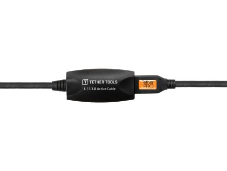 Tether Tools TetherPro USB 3.0 to USB Female Active Extension | 16  (5m), Black For Cheap