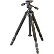 Slik PROFESSIONAL II-LE Aluminum Tripod with 3-Way Pan Head For Discount