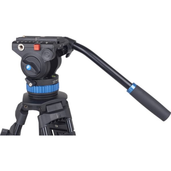 Sirui SH15 Aluminum Video Tripod with Fluid Head Supply