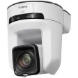 Canon CR-N300 4K NDI PTZ Camera with 20x Zoom | Titanium White Hot on Sale