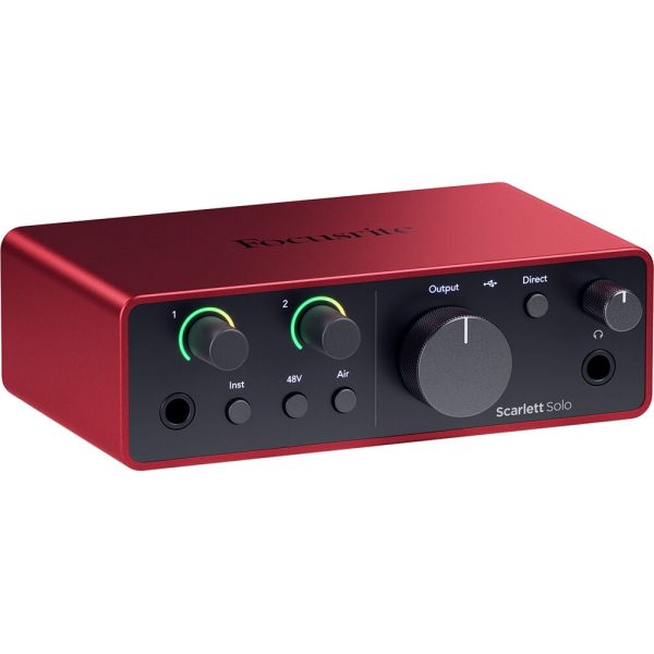 Focusrite Scarlett Solo USB Audio Interface | 4th Generation on Sale