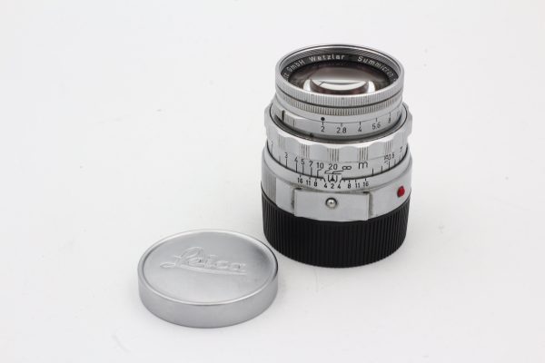 Used Leica M 50mm f2 Dual Range Summicron Used Very Good Discount