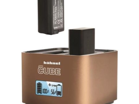 Hahnel ProCUBE Twin Charger for Sony Olympus Cameras Supply