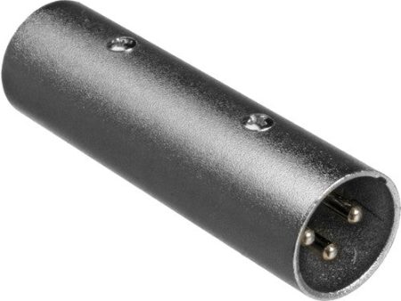 Hosa Technology Male 3-Pin XLR to Male 3-Pin XLR Adapter For Sale