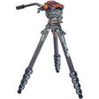 3 Legged Thing Jay Carbon Fiber Tripod with Quick Leveling Base and AirHed Cine-A Fluid Head System For Sale