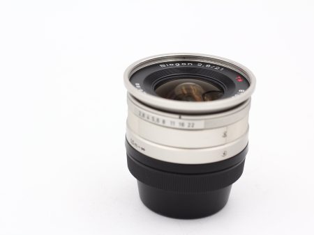 Used Contax G 21mm f 2.8 T* Biogon Chrome - Used Very Good For Discount