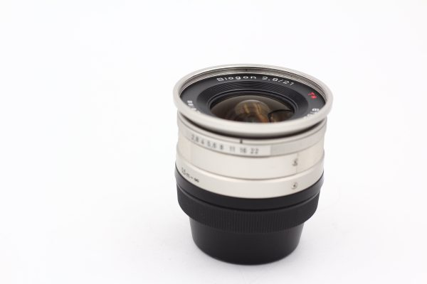 Used Contax G 21mm f 2.8 T* Biogon Chrome - Used Very Good For Discount