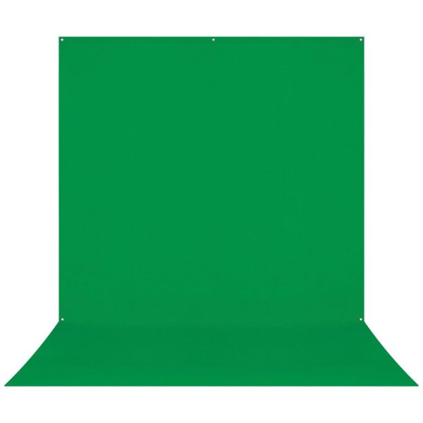 Westcott X-Drop Pro Wrinkle-Resistant Backdrop Sweep | Chroma-Key Green, 8 x 13  Discount