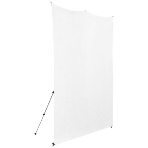 Westcott X-Drop Pro Water-Resistant Backdrop Kit | High-Key White, 8 x 8  Online now