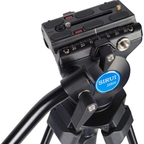 Sirui SH05 Video Tripod & Fluid Head Kit Supply