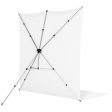 Westcott X-Drop Pro Water-Resistant Backdrop Sweep Kit | High-Key White, 8 x 13  For Discount