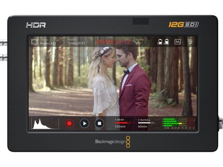 Blackmagic Design Video Assist 5  12G-SDI HDMI HDR Recording Monitor Online