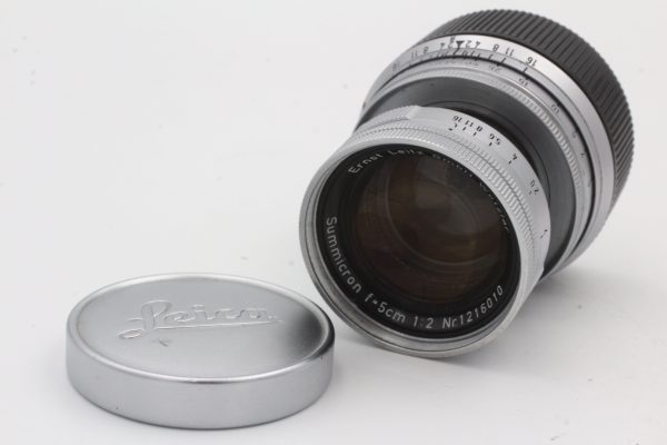 Used Leica M 50mm f2 Summicron Collapsible Used Very Good For Discount