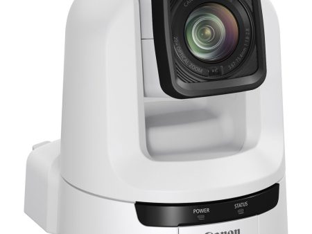 Canon CR-N300 4K NDI PTZ Camera with 20x Zoom | Titanium White Hot on Sale