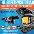 Super-Visor 2.0 Low Profile Under Visor GoPro Mount Online now