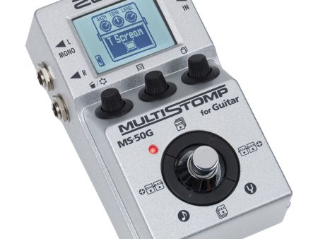 Zoom MS-50G MultiStomp Guitar Pedal Online now