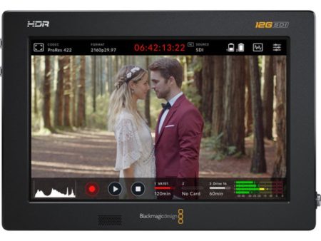 Blackmagic Design Video Assist 7  12G-SDI HDMI HDR Recording Monitor For Sale