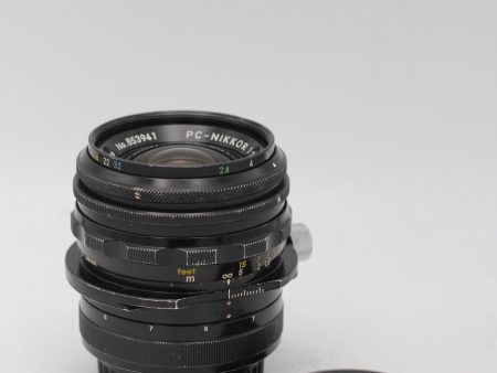 Used Nikon Shift 35mm f 2.8 PC Manual Focus Lens - Used Very Good For Sale