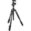 Manfrotto Befree Advanced Travel Aluminum Tripod with 494 Ball Head | Lever Locks, Black Cheap