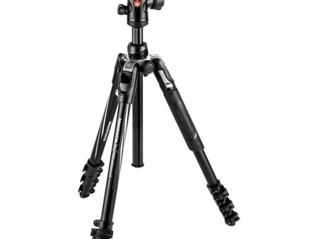 Manfrotto Befree Advanced Travel Aluminum Tripod with 494 Ball Head | Lever Locks, Black Cheap