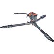 3 Legged Thing Jay Carbon Fiber Tripod with Quick Leveling Base and AirHed Cine-A Fluid Head System For Sale