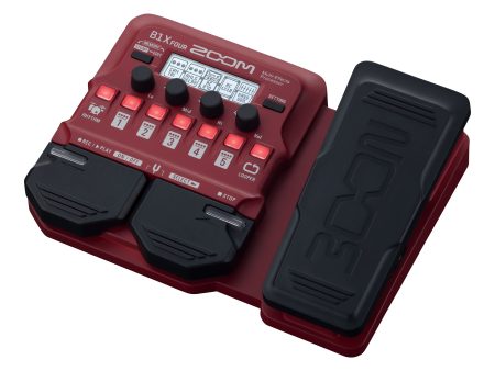 Zoom B1X FOUR Guitar Multi-Effects Processor with Expression Pedal Online Sale