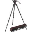 Manfrotto 608 Nitrotech Fluid Video Head and 536 Carbon Fiber Single Leg Tripod Online now