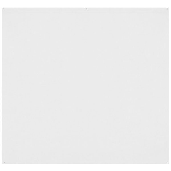 Westcott X-Drop Fabric Backdrop | High-Key White, 8 x 8  Online now