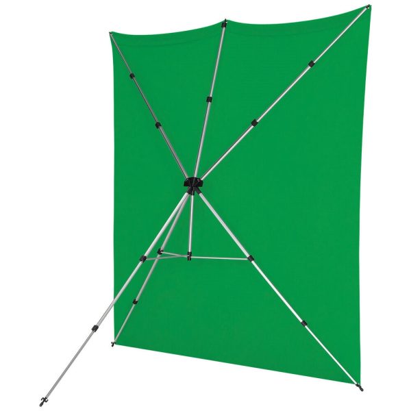 Westcott X-Drop Pro Water-Resistant Backdrop Kit | Chroma-Key Green, 8 x 8  Discount