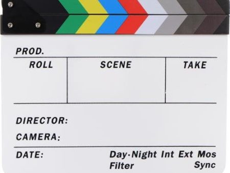 Dot Line Color Clapboard on Sale