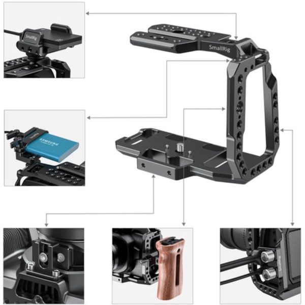 SmallRig Half Cage for Blackmagic Design Pocket Cinema Camera 4K & 6K Supply