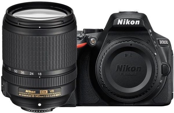 Nikon D5600 DSLR Camera with 18-140mm VR DX Lens Hot on Sale