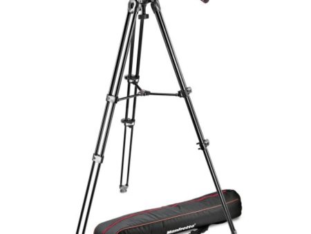 Manfrotto MVH502A Fluid Head and MVT502AM Tripod with Carrying Bag For Discount