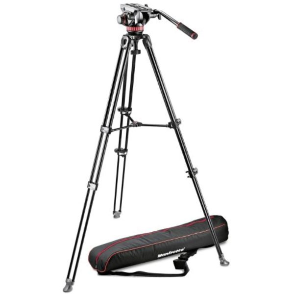 Manfrotto MVH502A Fluid Head and MVT502AM Tripod with Carrying Bag For Discount