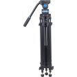 Sirui SH15 Aluminum Video Tripod with Fluid Head Supply