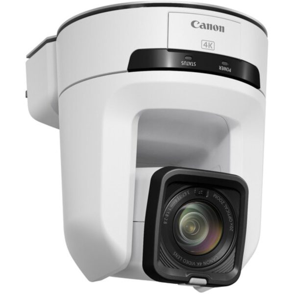 Canon CR-N300 4K NDI PTZ Camera with 20x Zoom | Titanium White Hot on Sale